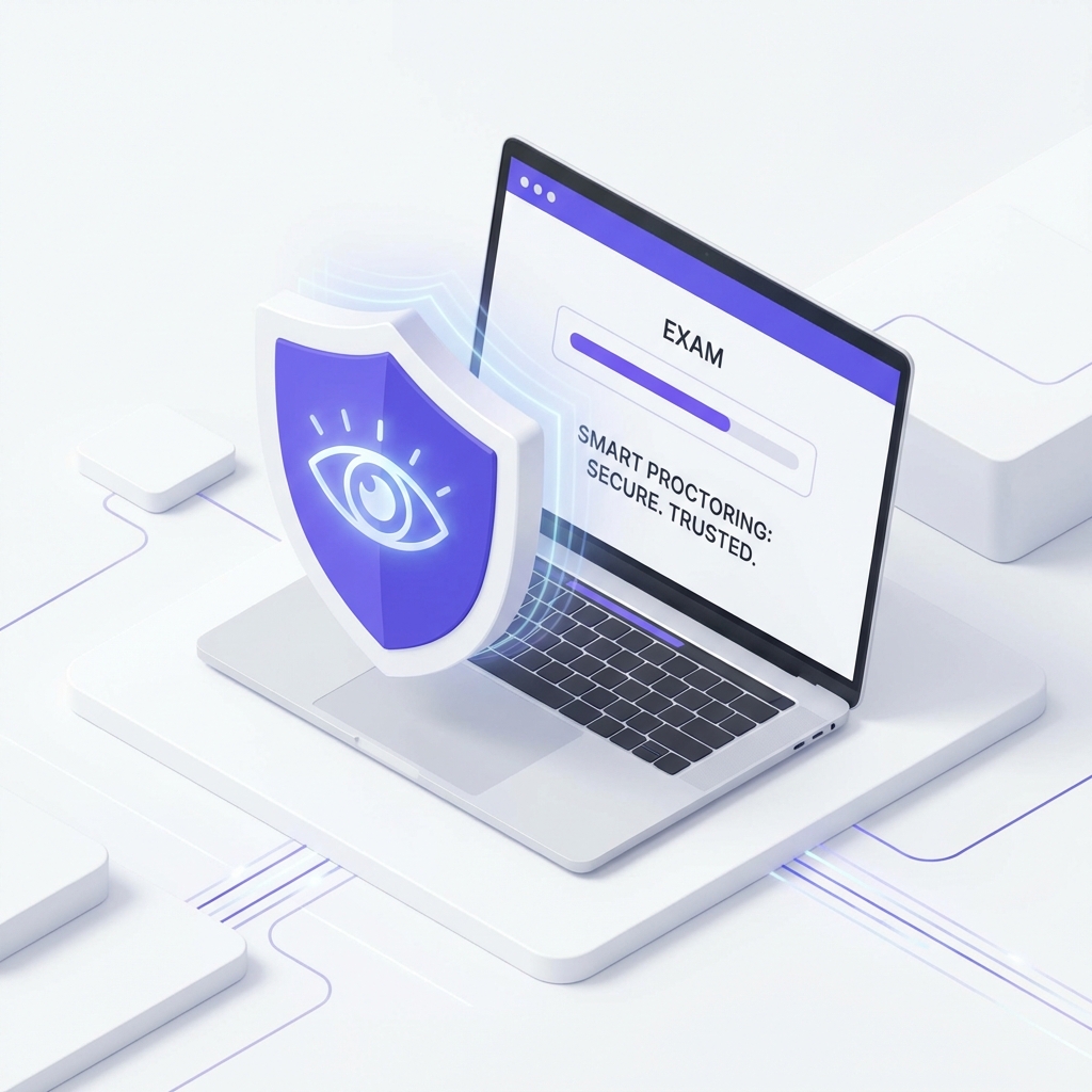 Smart Proctoring Illustration